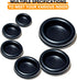 Grommet 70 Pack 7 Grommets Rubber Kit - Sizes Firewall Rubber Hole Plugs Rubber for Wiring, Automotive, Home