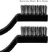 15 Pcs Mini Stainless Steel Wire Brush Set - Cleaning Welding Slag Rust, Wire Bristle Scratch Brush Set with Curved