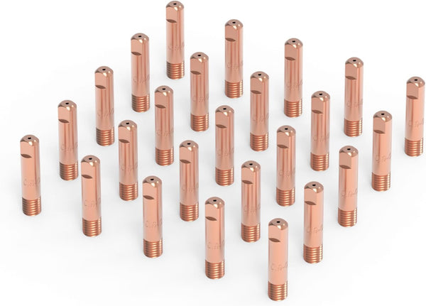 YESWELDER 25-pk MIG Welding Contact Tip 11-35 (0.035") for Lincoln Tweco MIG Guns 100L Mini