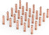 YESWELDER 25-pk MIG Welding Contact Tip 11-35 (0.035") for Lincoln Tweco MIG Guns 100L Mini