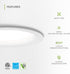 1 Pack 4 Inch 9W 757LM, 5CCT 2700K-5000K CRI90+, Dimmable T24, ASD Baffle Trim Recessed Light, LED Wafer Lights
