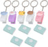 Mini Stapler Set, 5 Pcs Cute Key Chain Stapler with 5 Pcs Staples, Portable for Office