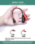 BNC Test Leads, BNC (F) to Alligator Clip, 1 Pack Test Lead Breakout Cable for Multimeter, 5A Rating