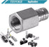 TEXVOKIE PD342 1/8" 1/4"-18 1.63" Test Port and Diagnostic Equipment Quick Nipple with Female Pipe Thread, Fits for PD