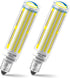 ZHENMING Dimmable JDE11 Led Bulbs 120V 100W Halogen Candelabra Bulbs Equivalent,COB LED