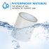 Maveek 2 Rolls Clear Caulk Tape, Heavy Duty PVC Sealant Strip 4 Inches x 5 Feet for Bath Tub, Shower, Kitchen Repair