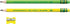 Ticonderoga My First Tri-Write Wood-Cased Pencils - Pre-Sharpened, 2 HB with Erasers, Neon Colors, 2 Count, 6 Packs