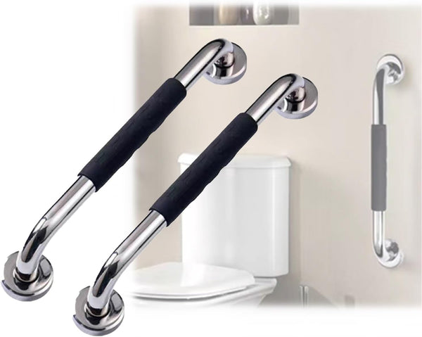 NGEWFGH Bathroom Handrails, Shower Safety Grab Bars Wall Mounted Stainless Steel Non-Slip Handle