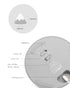 DesignNest Dimmable, Snow Mountain Baby Night Light, Tap Squeeze Touch Control with Timer, Soft Eye Caring