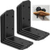 3"3"1.2" L Bracket for Wood, 90 Degree Angle Bracket, Galvanized Corner Brace