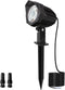 MEIKEE 15W Low Voltage Landscape Lights 1500LM Warm White LED Spotlights for Outdoor Garden Lighting