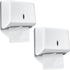 Yaomiao 2 Pcs Paper Towel Dispenser Wall Mount, Commercial Paper Towel Holder No