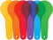 Junfamilee 6 pcs Color Paddles,for Plate Montessori Educational Science Educational Painting Colors Drawing