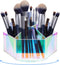 Luxurious Spin Makeup Organizer, Iridescent Makeup Brushes Holder