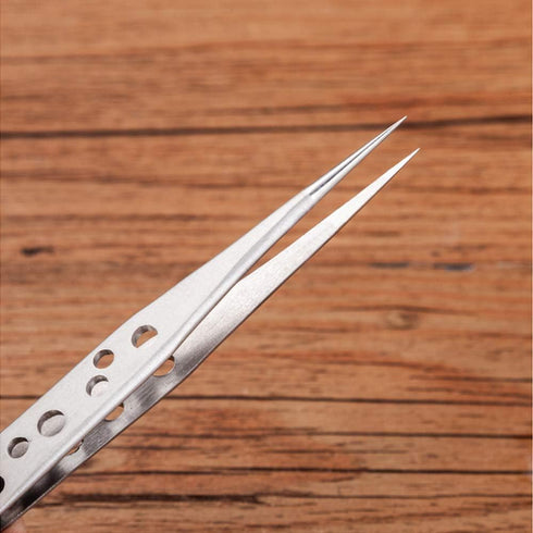 Wolfride Precision Stainless Steel Tweezers Tool Set for Electronics Repair and Crafting, 5 Pcs