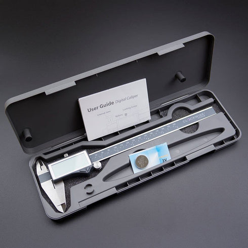 IP54 Grade Digital Caliper DCLR-0805 | 0-8" /200mm, Inch/Metric/Fractions Conversion