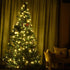 33 100 8 Battery Operated Christmas Lights, FT LED Mini String Lights with Timer and Modes, Green Wire Outdoor
