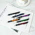 Retractable Ballpoint Pens Black Ink 1mm Medium Point, Smooth Writing for Office Business (6 Count + 3 Refills)