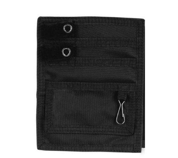 Elite Medical Instruments EAO-314-B EMI Nylon 5 Pocket Nurse Scrub Organizer, Black