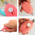 Mini Retractable Utility Knife Box Cutter with Key Chain Hole - 9pcs Alloy Steel Splicing Knife