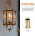 10Pcs Flanging Sleeve for Crystal Chandelier Accessories Lamp Base Sleeve for European Retro Chandeliers Heat Resistant