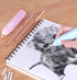 Electric Erasers, Battery Operated Eraser Kit with 32 Refills for Artists, Art Pencils, Drawing, Sketching, Set of 2