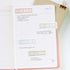 Modern Reminder Page Markers, 1" x 2.875" Multiuse Sticky Note Tabs, 200 Tabs Pastel Pattern Sticky Pad