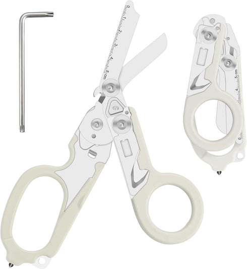 6 in 1 trauma shears, folding emergency shear, Outdoor Camping Tools, Seat