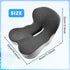 FuGuiHui Tailbone Memory Foam Seat Cushions for Office Chair, L-Shaped Integrated Seat Cushion with Back Support