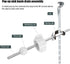 2pcs Lavatory Pop Up Center Piece Assembly, Sink Ball Pivot Rod Replacement for Price Pfister Stoppers