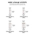 Glarks 100Pcs Copper Crimp Connector Ferrules Pin Cord End Terminal Assortment Kit, AWG 4 2 1 2/0, Silver Plated Non