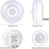 6000K Cozy (2-Pack)) YELKO Motion Sensor Night Light - White Anti-Glare Plug in LED Nightlight, Ultra Bright