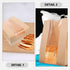 100pcs Packaging, ERINGOGO Kraft Paper Bakery Bags with Window for Sandwich Cookies and Bread Loaf Food-grade