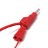 10sets Retractable Sheath 4mm Banana Plug Connectors, Stackable Wire Solder Multimeter Test Leads Ends with Banana Jack