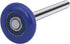 XiKe 10 Pack Blue 2" Nylon Garage Door Roller with 4" Stem, Quiet and Durable, High Load
