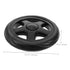 2pcs GLEAVI Lightweight Replacement Shopping Trolley Wheels for Grocery Cart Stair Climbing Rolling Cart Casters