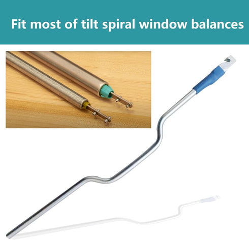 Window Tension Tool for Tilt Spiral Balance H 3787, Pack of 1, Silver with 2 Year Warranty