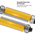 Totowood 4Pcs Set 1/4 Inch 1/2 Inch 3/4", 1", 1-1/4", 1-1/2" Inch Top and Bottom Bearing Flush Trim Router Bits Shank