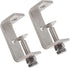 2Pcs 304 Stainless Steel C Clamp 65MM, Heavy Duty Adjustable Wide Jaw Opening C Clamp for Woodworking