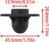 FINBe 4PCS 13mm/0.51inch Anti Sinking Chair Feet Outdoor Replace The Cap Cover of The Camping Leg for Outdoor Folding