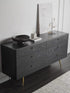 Black Wallpaper Wood Peel and Stick Wallpaper, Self Adhesive Film for Countertop Furniture, Kitchen Wall Waterproof