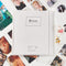 Wide A5 6-Ring Pocket Binder with Elastic Band Fixed Type, 1pcs Photo Album for Refill Pages