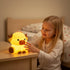 Znpum Dimmable Highland Cow Night Light, Huggwaii Squishy Silicone Lamp for Kids - Touch Sensor Cute Animal Lamp, Soft
