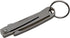 Titanium Keychain Knife with 10 Replaceable Razor Blades, Mini Folding Scalpel Pocket Knife