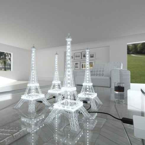 5V 9.8inch 48 WS2812B BTF-LIGHTING USB Romance Eiffel Tower Built-in Color Changing Night Light LED RGB Mini Night