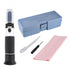 BLAQGFO Home Use Hand Refractometer,Hydrometer in Wine Making and Beer Brewing, Homebrew Kit,Urea