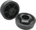 XMHF 115mm Dia Anti-Slip Wheels for Air Compressor - Plastic Trundle, Black, 2Pcs