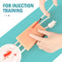IV Insertion/Injection Training Pad - Simulated Dermatoglyph and Raised Veins for Nursing Student Practice and Education