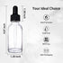 48 Pack 1oz Clear Glass Bottles with Glass Eye Droppers for Essential Oils, Perfumes & Lab Chemicals