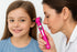 Set) Fiber Optic MINI Otoscope Pink Color (Diagnostic G.S Instruments